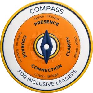 Compass of inclusive leaders: presence, connection, courage, clarity